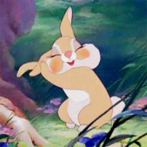 bambi,thumper,i may or may not be watching this right now,twitterpated,disney,maudit,favoritepart