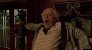 doc brown,i made,christopher lloyd,bttf3,ask jimmy