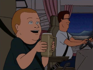 trucking,caffeine,coffee,king of the hill,koth,bobby,sick one,onasickone,on a sick one,sickone