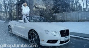 rolls royce,bugatti,bmw,bentley,ovo,maybach,music,music video,car,snow,hip hop,drake,own,canada,very,drizzy,toronto,gifhop,blizzard,drizzy drake,whip,started from the bottom,aston martin,ontario,snowstorm