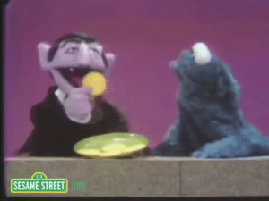 count von count,cookie monster,sesame street