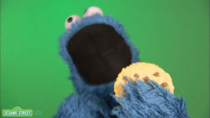 cookie monster,hungry,cookie,eat