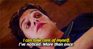 movies,teen wolf,scared,fall,drunk,floor,daniel sharman,isaac lahey,the girl who knew too much