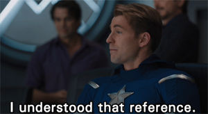 reference,captain america,the avengers,understand,pop culture