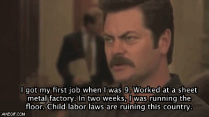 parks and recreation,child,labor,law