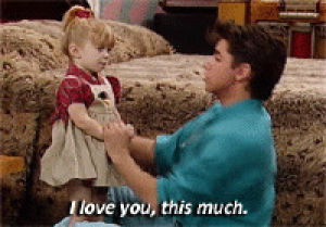 michelle tanner,90s,full house,john stamos,90s kid,olsen twins,uncle jesse,how much do you love me