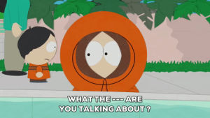 confused,kenny mccormick,kenny,asking,muffled