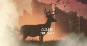 deer,bambi,animals,game of thrones,fire,buck,this is a thing of beauty