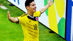 soccer,passion,james rodriguez,love on the pitch,football,celebration,world cup,wc2014,2014 world cup,the homie,soccer porn,colombia nt,the coffee