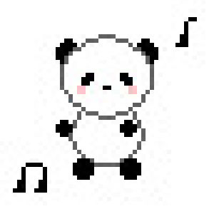 panda,dancing,party