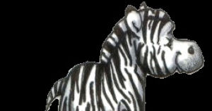zebra,transparent