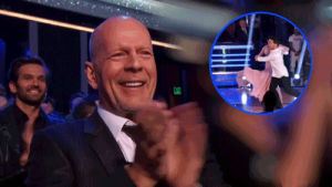 die hard,dancing with the stars,bruce willis,yahoo celebrity,yahoo entertainment,cry hard,bruce willis tears