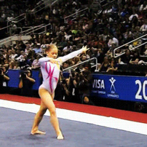 gymnastics,shawn johnson,shes one of my favorites,i like her choreography too,2007 us nationals day 1