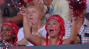 switzerland,cheering,tennis,cheer,australian open,australian open 2017,aussie open,swiss,pom poms,2017 mens singles final,federer fan