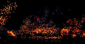 flying lanterns,sparkle,love,girl,beautiful,sky,lights,inspiration,lanterns
