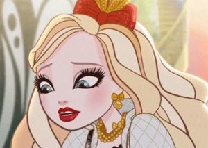 ever after high,gasp,shocked,shock,hurt,offended,eah,how could you,apple white,feelings hurt