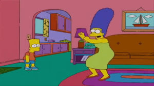 marge simpson,simpsons,krumping,bart,divertidos,mothersday,happy mothers day,dance,dancing,party,mom,marge,mothers day