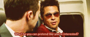 Fight Club Quotes Brad Pitt Citation Du Film Gif Sur Gifer Par Jojozragore