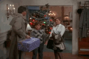 gift,christmas vacation,cat,movies,christmas,classic,holiday,presents