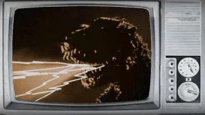 tv,retro,television,design,japan,frame,vintage,illustration,animation,godzilla,visuals,scared,frames,creative,graphic,miedo,film,cult,nuclear,channel,mexico,motion,asian,king kong,death,destruction,movie