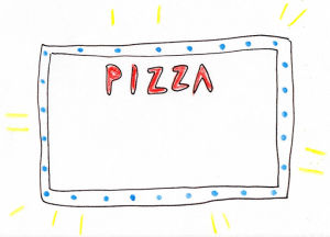 kebab,illustration,pizza,artists on tumblr,bugers