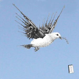 blue sky,bird,war,peace,ciel,guerre,julie feydel,i dont really know,testing out my new laptop and cs6