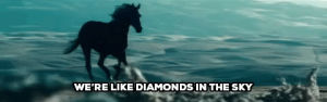 rihanna,diamonds music video,were like diamonds in the sky