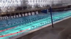vs,pool,swimming,earthquake