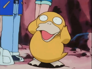 psyduck,anime,pokemon,from russia with love