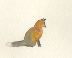 watercolour fox,watercolor,fox animation,red fox,fox,nature,animal,winter,hunting,watercolour,winter time,fox hunting in the snow,fox jumping in snow,le renard,fox hunting,snowy field,fox jumping,fox in the snow
