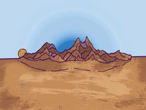 desert,art,animation,illustration,weird,drawing,cult,from here on sequence 1,sci fi