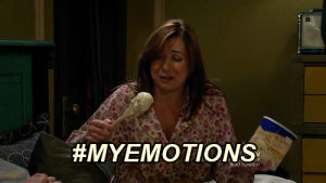 reaction,how i met your mother,himym,alyson hannigan,lily aldrin,my emotions