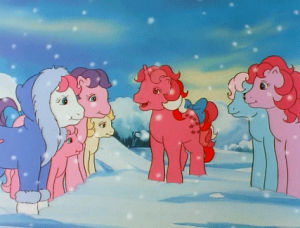 my little pony,80s,snow,mlp,snowing,80s cartoon,mlp g1