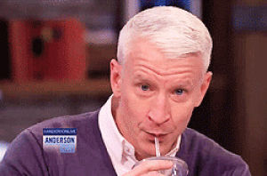 drinking,reaction,anderson cooper,let me love you,anderson live,future husband
