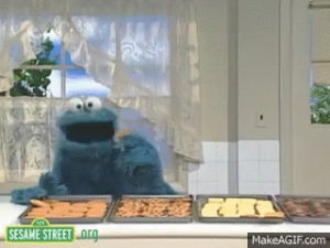 cookie monster,monster,street,make,cookie,sesame