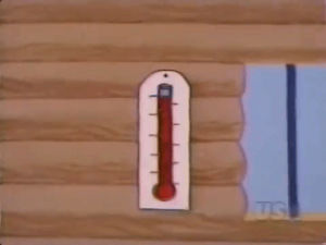 thermometer,heat wave,warm,heatwave,hot,deputy dawg
