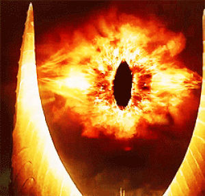 eye of sauron,evil,flames,the lord of the rings,gandalf,the eye,lord of the rings,movies,return of the king,aragorn,legolas,peter jackson,submitted,dntfearthereaper