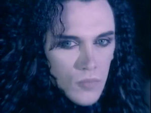 pete burns,80s,creepy,wolf,1987,eighties,new wave,dead or alive,androgyny,androgynous,synth pop,something in my house,eighties music,mad bad and dangerous to know