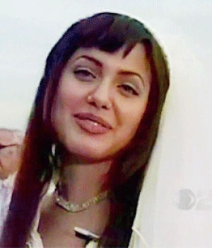angelina jolie,90s,wedding,behind the scene,bribooth,young angelina,love is all there is