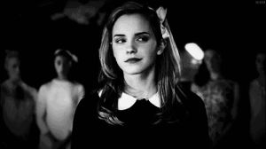 harry potter,movies,black and white,emma watson,ballet,ballet shoes