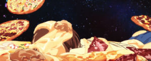 anime,pizza,galaxy,cheese