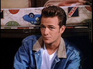 beverly hills 90210,luke perry,dylan mckay,ooh,sarcastic,ooh im so scared