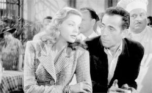 40s,humphrey bogart,lauren bacall,bogie and bacall,vintage,old hollywood,myedit,to have and have not