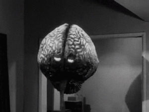 black and white,classic film,brain,movies,alien
