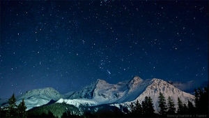 nature,beauty,stars,timelapse,mountains,night sky,o yes