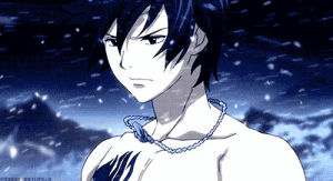 fairy tail,gray fullbuster,anime,friends,cold,lyon