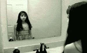 horror,mirror,girl,scary