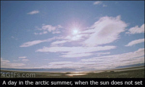 day,summer,sun,sets,arctic