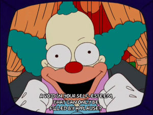 tv,season 16,excited,episode 18,krusty the clown,krusty,16x18