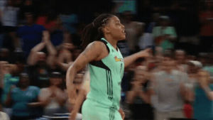 excited,wnba,hype,pumped,new york liberty,our time,tina charles,shavonte zellous,we got this,lets go